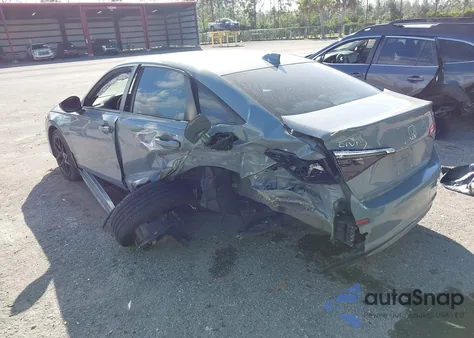 2024 Honda Civic Sport z USA, uszkodzony, nr VIN 2HGFE2F58RH529216